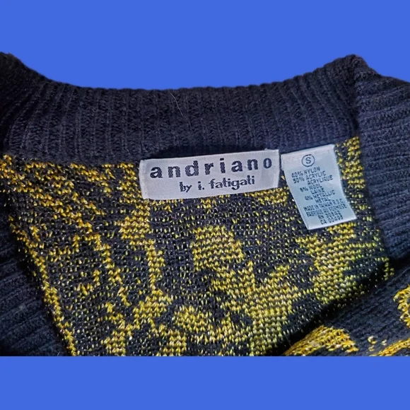 Vintage andriano by i. fatigati Knit Sweater - Picture 5 of 6